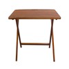 American Trails Arizona Folding Table with Solid American Hardwood -