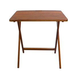American Trails Arizona Folding Table with Solid American Hardwood - Sweet Oak