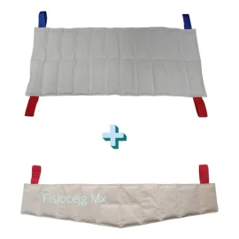 FISIOCEJG Paquete De 1 Compresa Cervical + 1 Lumbar Chc Fisioterapia