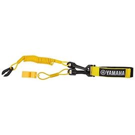 OEM Yamaha Waverunner Pro Lanyard With Whistle Yellow MWV-PROLN-YD-YL