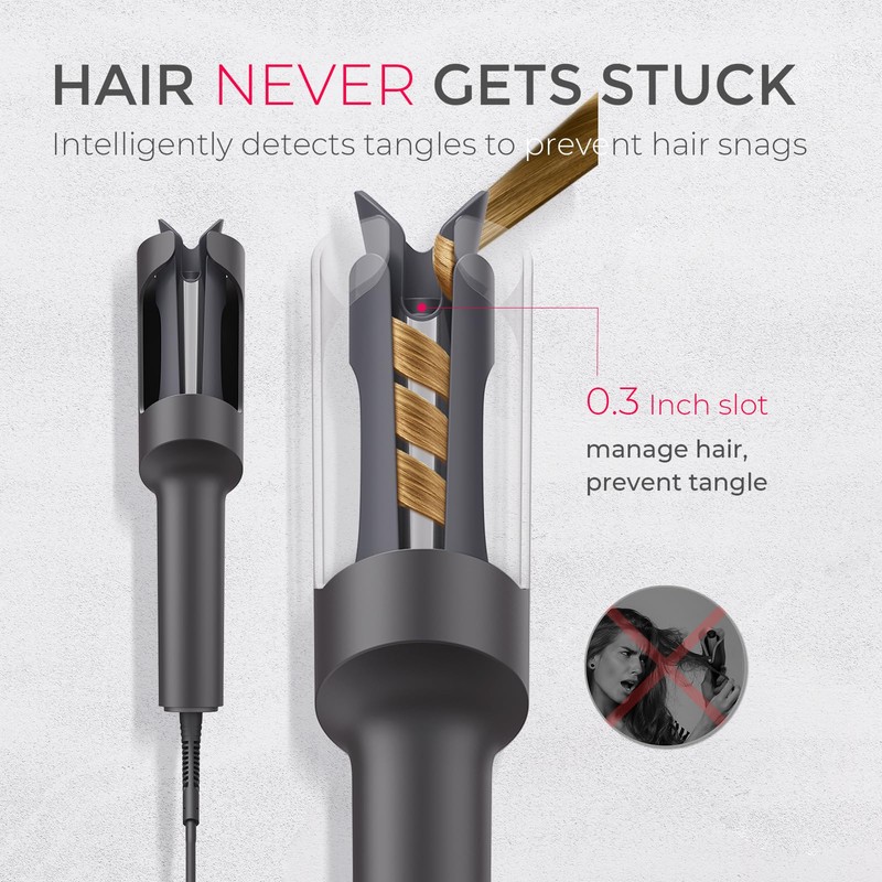 TYMO Automatic Rotating Curling Iron - TYMO CURLPRO Beach Waves