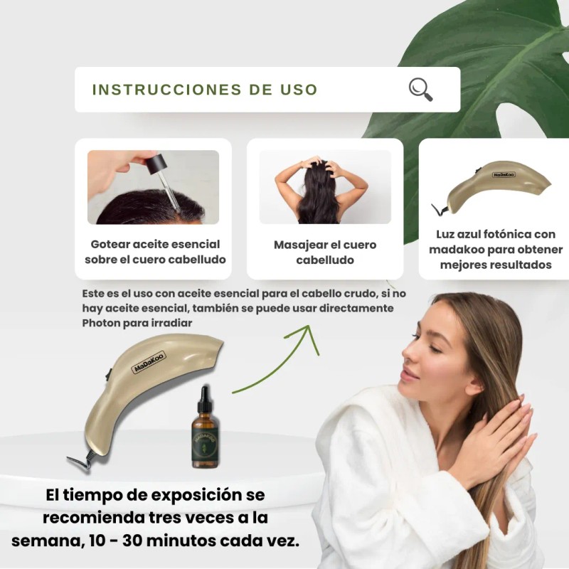 Photon Madakoo Teparia Capilar Luz Fotonica Alisado