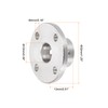 Rebower 10mm Rigid Flange Coupling Connector Motor Coupler (with Screw