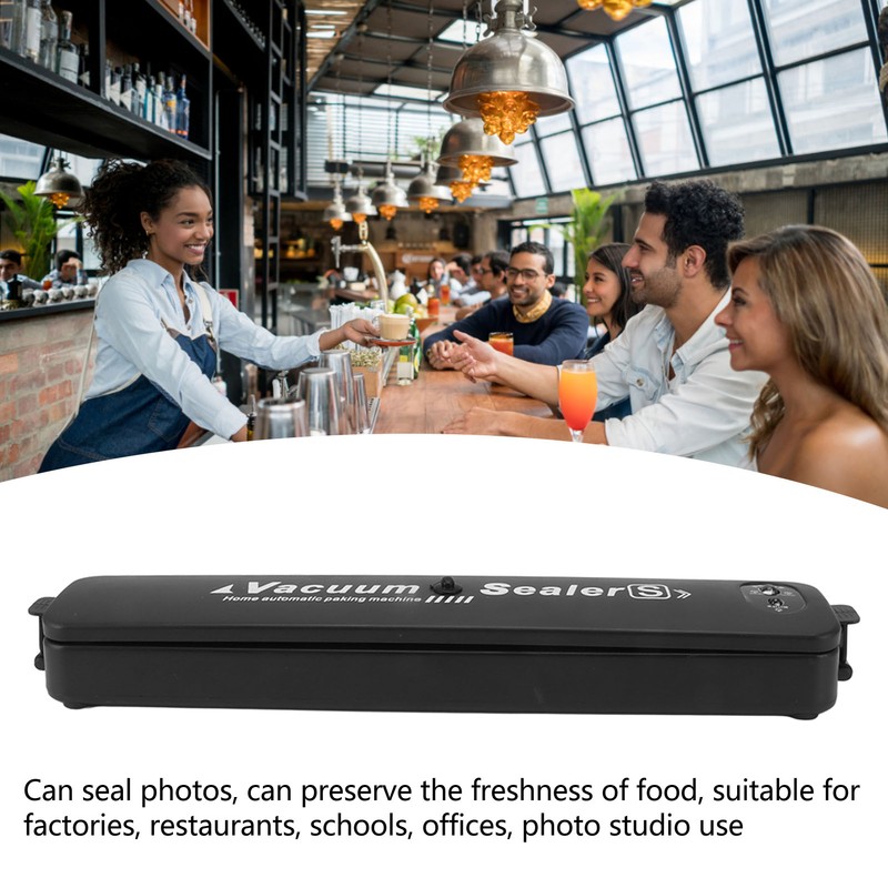 Plastic Food Vacuum Sealing Machine Kitchen Small Automatic Food Sealer