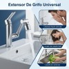 Aireador Extensor de Grifo Giratorio de 1080, Universal Extension de