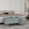 TREATLIFE HOME Stylish Upholstered Storage Bench for Cozy Spaces, Versatile