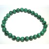 CRYSTALMIRACLE Malachite Beaded Round Bracelet String Crystal Gemstone Fashion Accessory