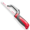 PLOWFAR Aluminum Frame Mini Hacksaw with 250mm Flexible Bi-Metal HSS