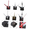 Gadpiparty 1 Set DIY Clock Movement Set Long Shaft Quartz