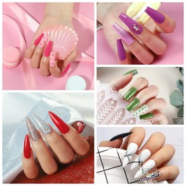Gel Nail Polish Kit with U V light and Drill Starter Kit, 35 Colors Gel Polish Set Nude Pink Green All Seasons Gel 5pcs Top Base Coat Nail Art Supplies Gel Manicure Kit DIY Gifts for Women