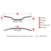 Pro Taper Seven Eighths Handlebars - Standard 7/8 (School Boy