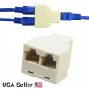 Unbranded 1PC 1 To 2 Ways LAN Ethernet Cord Network