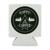 Happy Camper with Campfire Can Cooler - Drink Sleeve Hugger