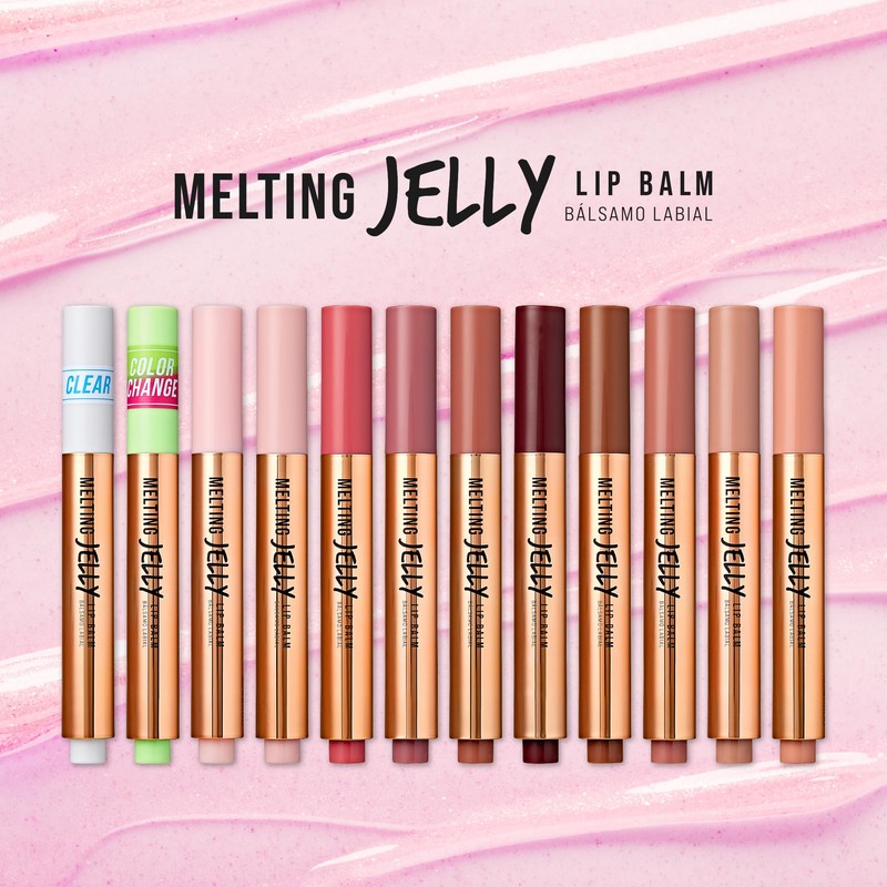 KISS NEW YORK Professional Melting Jelly Lip Balm, High Shine