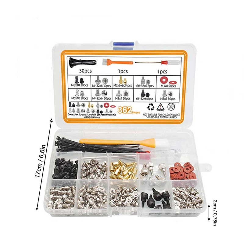 Personal Computer Screw,Pc Case Screws,Motherboard Standoffs for Hard Drive Pc
