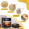 YQL Air Fryer Liners Square, 10 inch Large Air Fryer