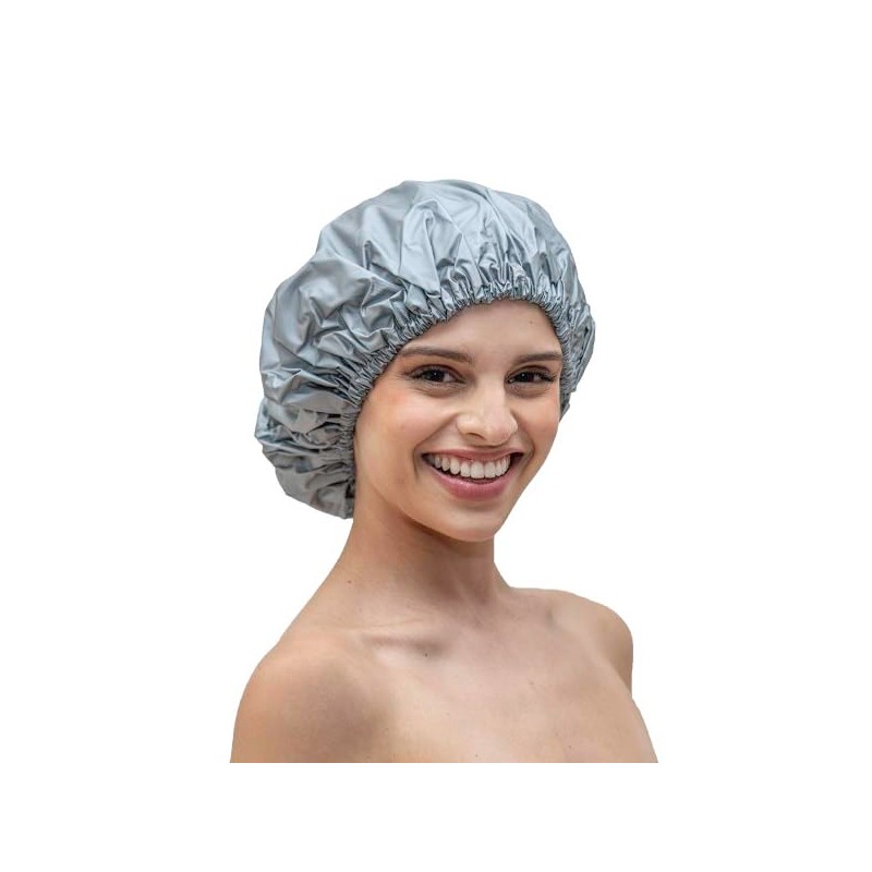 Gorras para Baño, ducha, regadera impermeables y reutilizables con plástico