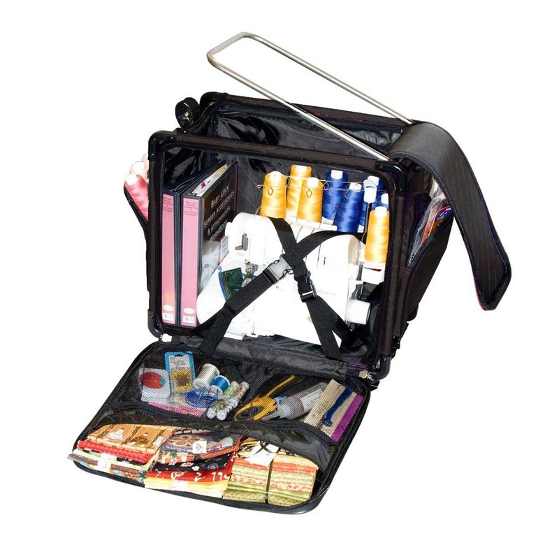 Tutto Serger Tote on Wheels (Cherry Red, 20")