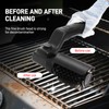 BBQ Electric Grill Brush, 3-Speed Grill Cleaner for Outdoor Grill