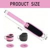 4PCS Ankle Straps for Cable Machines with D-Ring Cable Kickback