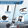 CAROD Marking Wand for Inverted Marking Spray Paint, Industrial Wheeled