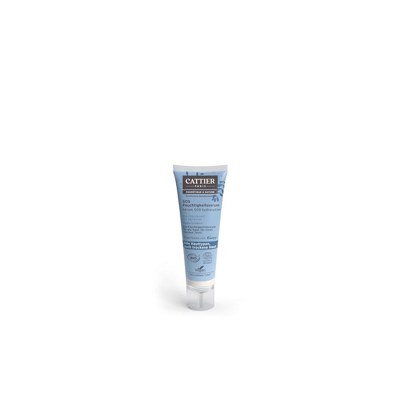 CATTIER Paris SOS Moisturising Serum - Certified Natural Cosmetics -