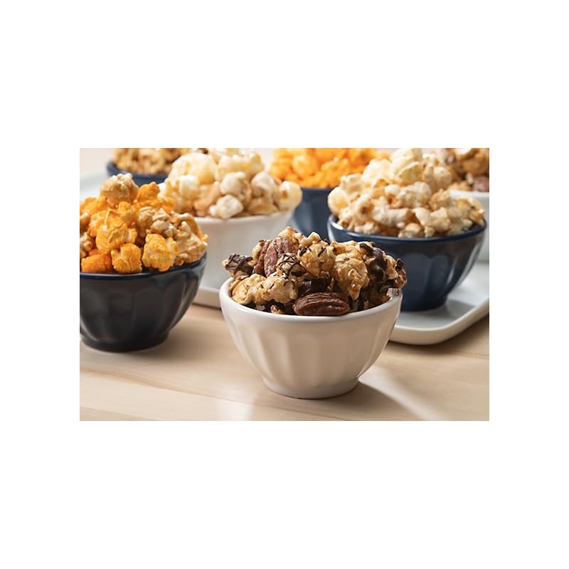 Dark Chocolate Caramel Pecan Popcorn 16 oz. Tube