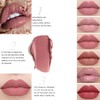 12 Colors Matte Nude Lipstick Set Velvety Long Lasting Non-stick