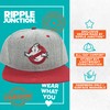 Ripple Junction Ghostbusters No Ghost Logo Flat Bill Snap Back