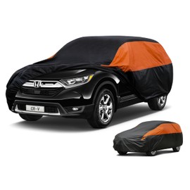 GUNHYI Honda Car Cover Custom Fit Honda CR-V Waterproof All Weather for Automobiles, Lightweight Full Exterior Cover Outdoor Sun UV Rain Dust Snow Wind Protection.