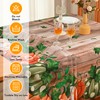 Likiyol Fall Table Cloth 60x84 Inch Pumpkin Thanksgiving Oval Table