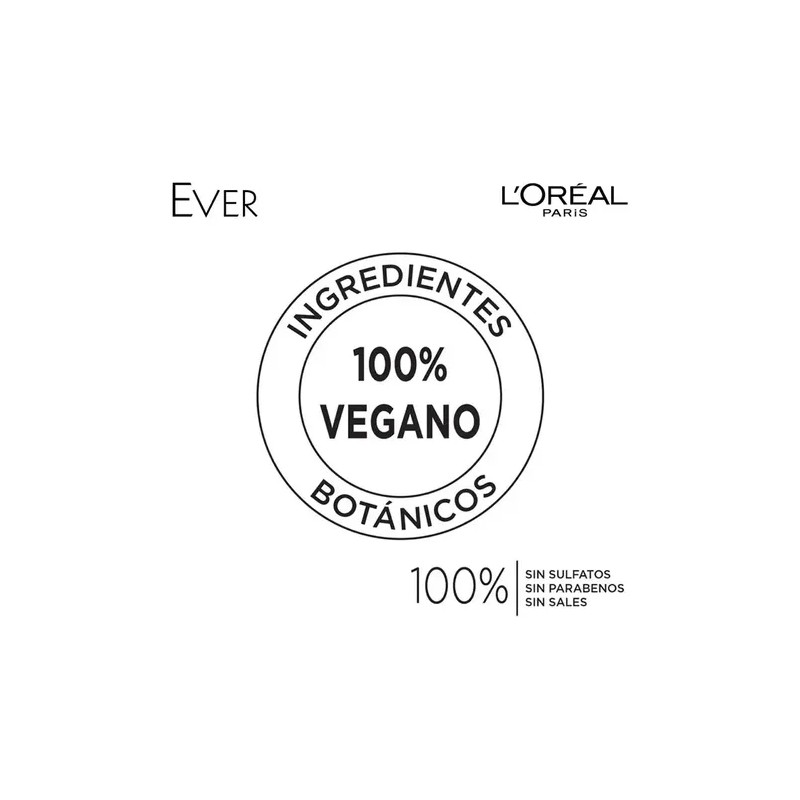 Shampoo Loréal Paris Ever Pure Volume 250 Ml 100 vegano