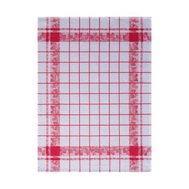 Das Jacquard Francais 65047 Tea Towel Strawberries Cotton Red 80 x 60 cm