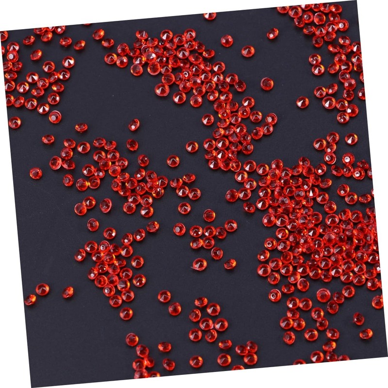 Abaodam 1000pcs Acrylic Rhinestone Crystals Wedding Decorations Accessories DIY Crafts