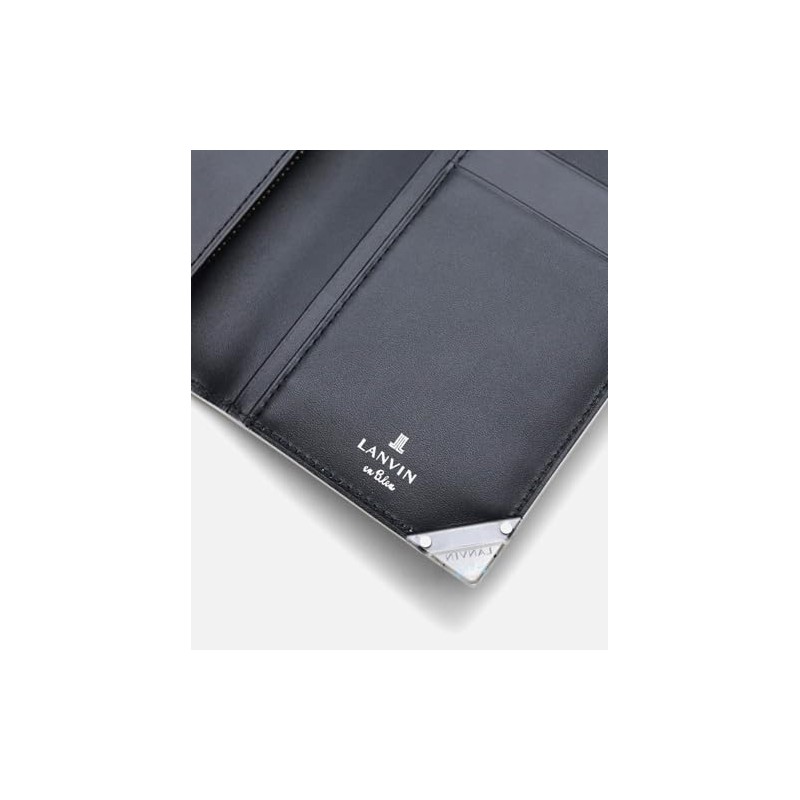 Lanvin on Blue Long Wallet, Aqua Accessories, white