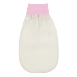 Feel Fine Exfoliating Gloves and Gloves Made of 100% Natural Silk Set for Face and Body, Turkish Hammam Bath Glove, Body Scrub, Shower Glove for Women, Hammam, Men, Bath, Spa