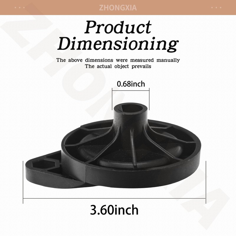 ZHONGXIA 089290001054 Table Saw Hand Wheel Compatible With Ryobi &