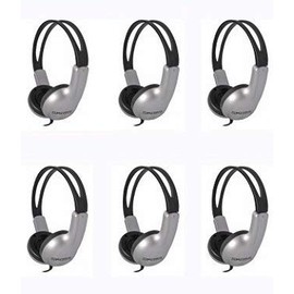 Koss ED1TC 6-Pack Stereo Headphones for Schools / Libraries / Educational