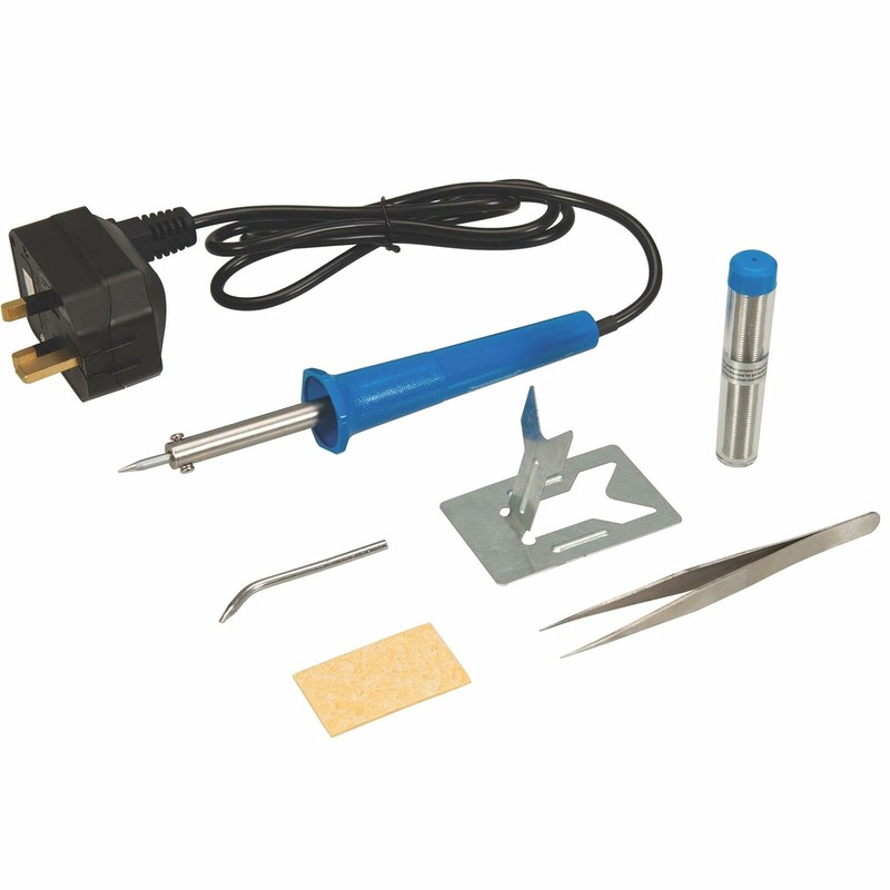 Silverline 818139 Soldering Iron and Accessories, Pack of 6, 25