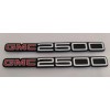 2500 2X 88-98 GMC 2500 SIERRA Side Emblem Logo Badge