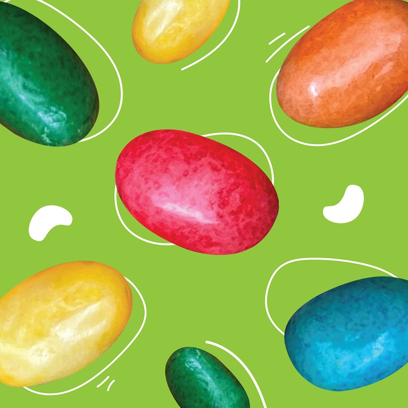 Jelly Beans - 3 Pound Bulk Pack - Speckled Candy