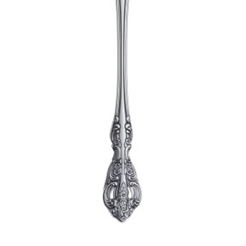 Oneida Silverware Set, Michelangelo Fine Flatware Tall Drink Spoon, Service For 1, Dishwasher Safe, 18/10 Stainless Steel, Mirror Finish, Home and Kitchen Utensils, Long Drink Spoon (Silver, 1 Piece)