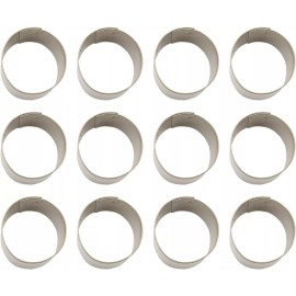 Unbranded 1 Dozen 1'' Circles Round Cookie Cutters Circle