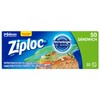 Ziploc Bolsa Reutilizable para Sandwich 50 bolsas