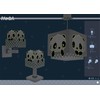 Dalber Children's Wall Lamp, Children's Lamp, Children's Room, Clouds, Animals,