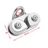 Sdenshi Stainless Steel Cam Cleat Curry Clamp for Max. 15