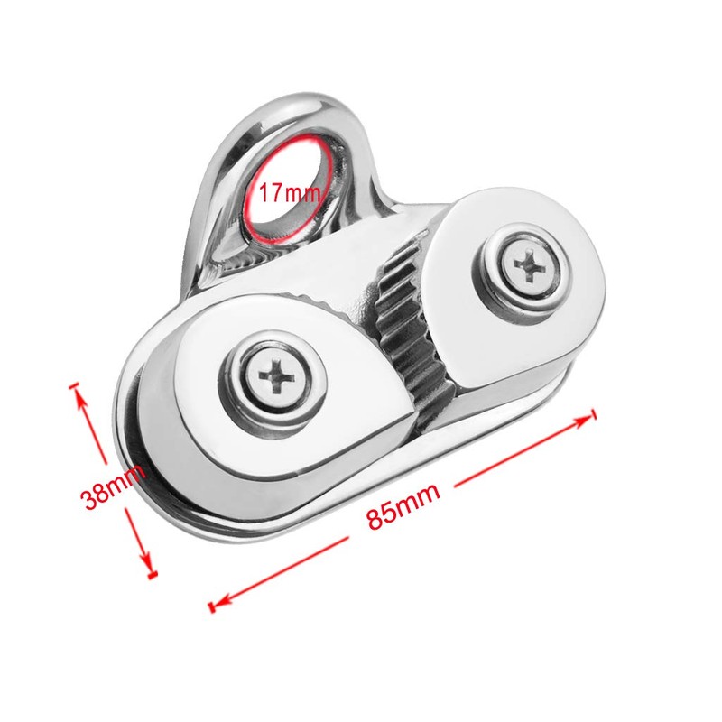 Sdenshi Stainless Steel Cam Cleat Curry Clamp for Max. 15