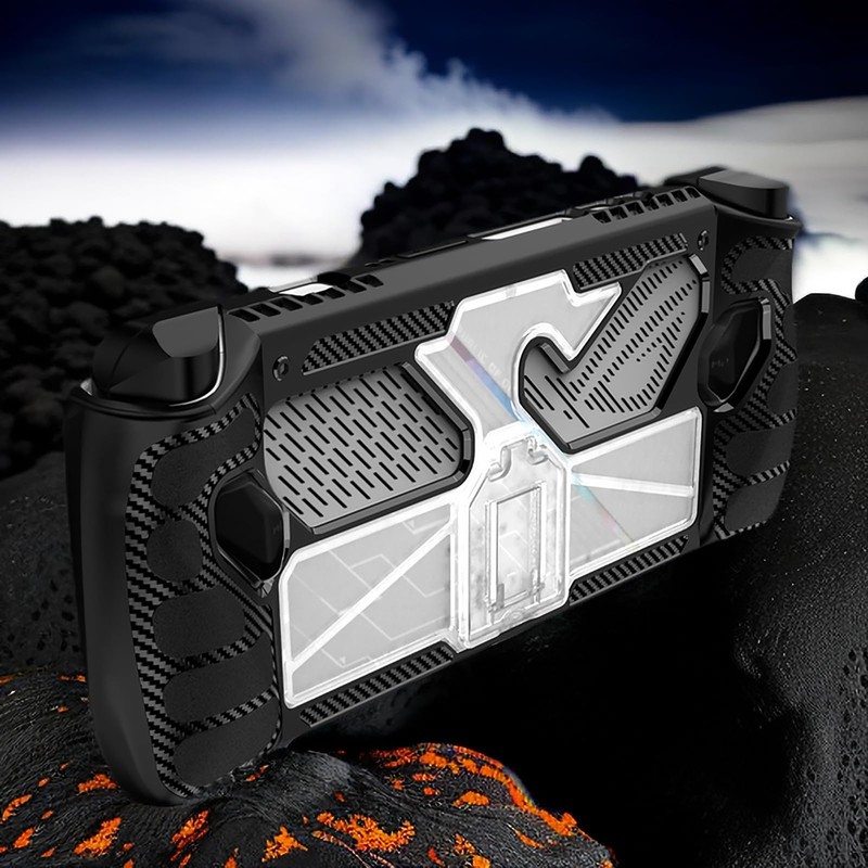 GIOPUEY Case Compatible with ASUS ROG Ally - with Stand