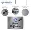 CHRISCK design - Stainless Steel Doorbell with Rust-Free Engraving and
