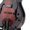 5.5in Classic Miniature Guitar Replica with Stand and Case Instrument